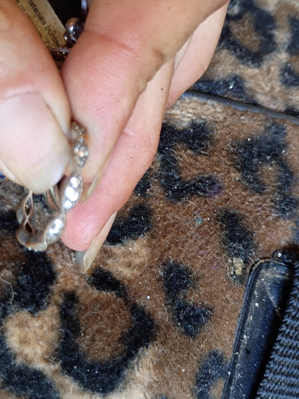 Silver-Tone Crystal Accent Women's Ring - Silver